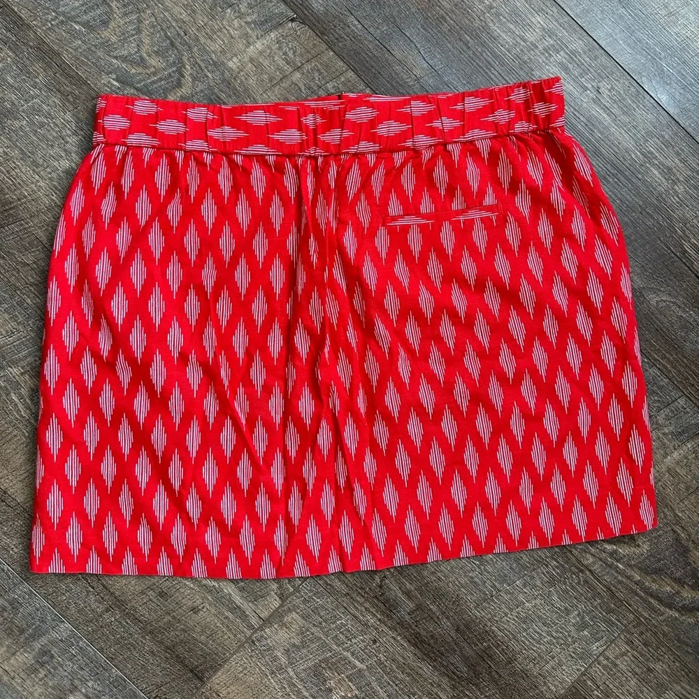 Banana Republic Factory Orange Red Skirt - Picture 3 of 4